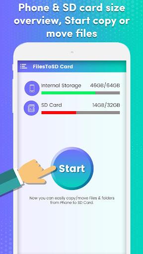 Transfer phone to SD Card – Fi  Screenshot 1