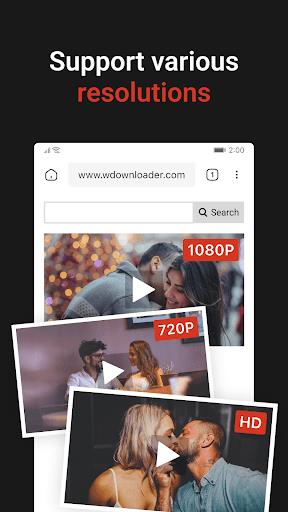 WDownloader - Video Downloader  Screenshot 3