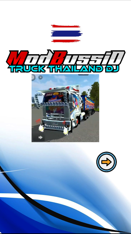 Mod Bussid Truck Thailand DJ  Screenshot 2