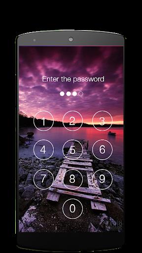 Lock screen password  Screenshot 4