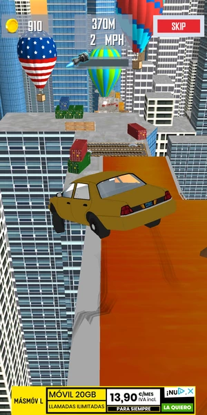 Mega Ramp Car Jumping  Screenshot 3