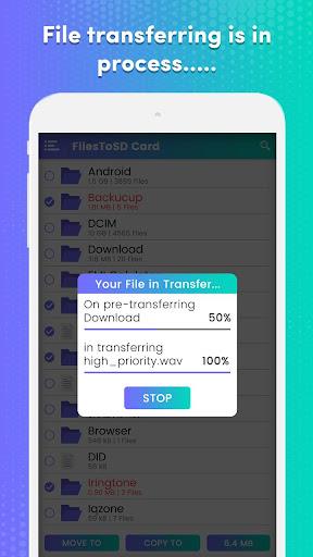 Transfer phone to SD Card – Fi  Screenshot 4