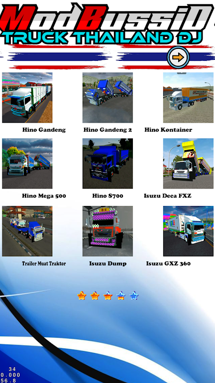 Mod Bussid Truck Thailand DJ  Screenshot 3