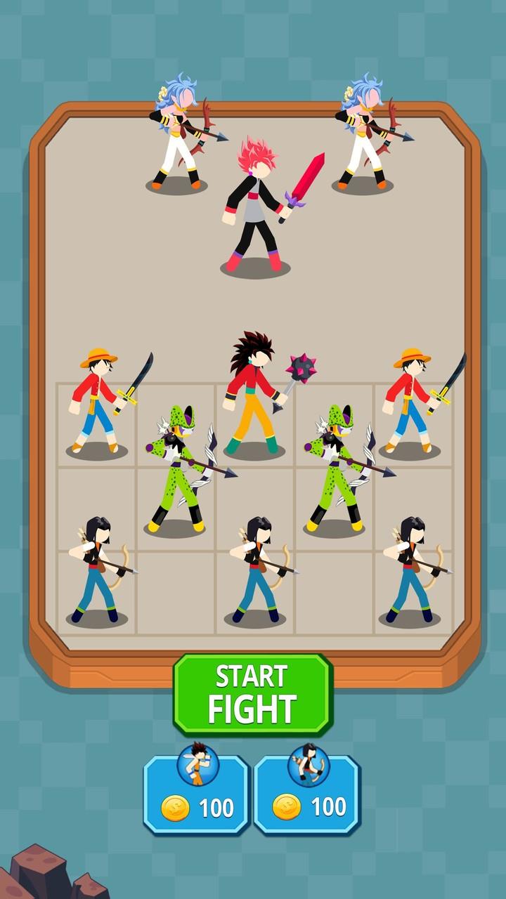 Merge Stickman Warrior  Screenshot 2