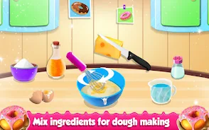 Donut Maker Girls Cooking Game  Screenshot 3