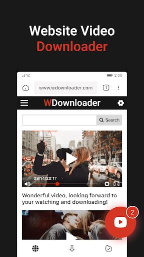 WDownloader - Video Downloader  Screenshot 1