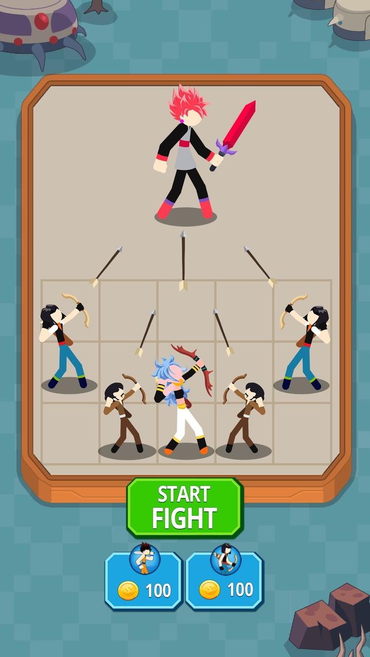 Merge Stickman Warrior  Screenshot 5