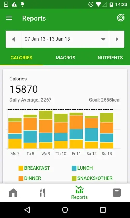 Calorie Counter by FatSecret  Screenshot 2