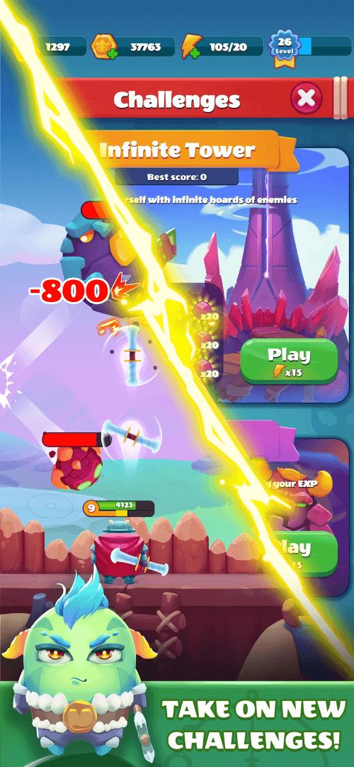 Rumi Defence: Sky Attack  Screenshot 2