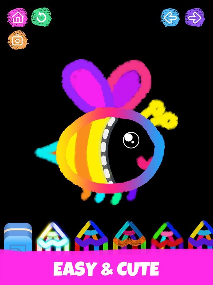 Doodle Drawing Coloring Games  Screenshot 4