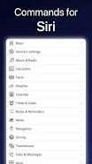 Commands for Siri  Screenshot 1