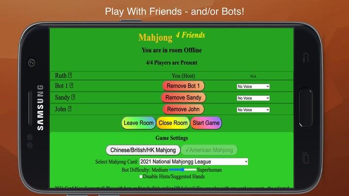 Mahjong 4 Friends  Screenshot 2