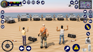 Police Game Miami crime police  Screenshot 1