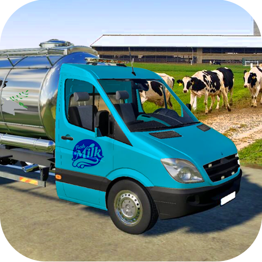 Milk Van Cow Milk Delivery Sim  Screenshot 1