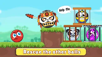 Red Bounce Ball Heroes  Screenshot 8