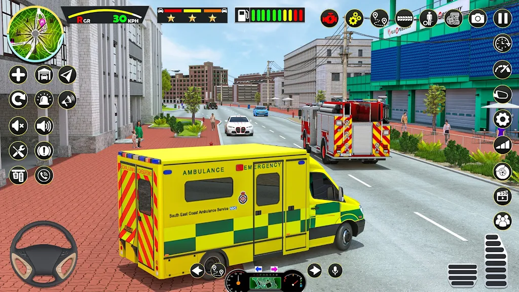 US Ambulance Driving Game 3D  Screenshot 2