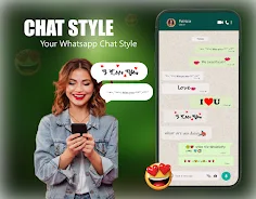 Chat Style for WhatsApp :Fonts  Screenshot 1