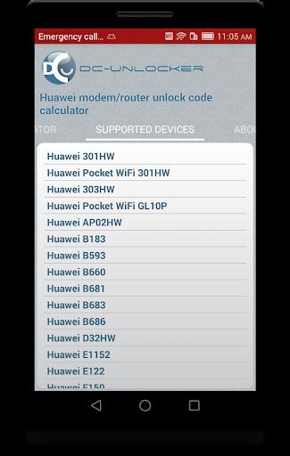 Codes Calculator for Huawei  Screenshot 2