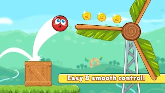 Red Bounce Ball Heroes  Screenshot 3