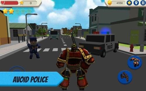 Robot Hero: City Simulator 3D  Screenshot 2