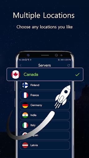 ODE VPN - Fast Secure VPN App  Screenshot 3