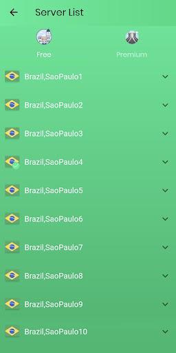 VPN Brazil - Fast VPN Proxy  Screenshot 3