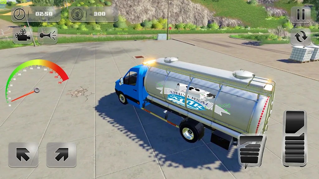 Milk Van Cow Milk Delivery Sim  Screenshot 3