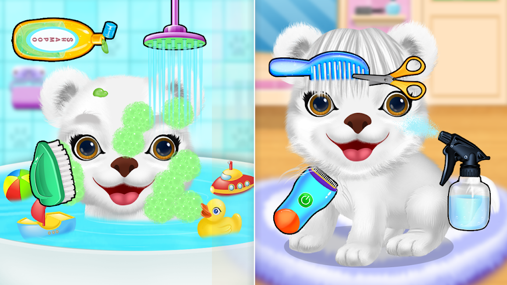 Puppy Salon - Pet care games  Screenshot 1