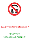 Disable Headphone Fix Earphone  Screenshot 2