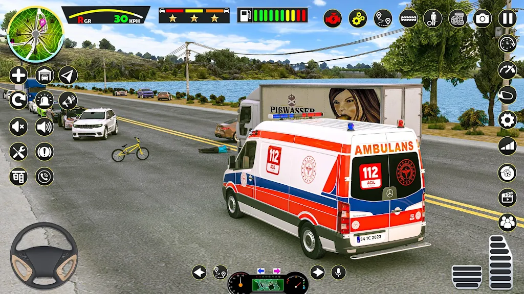 US Ambulance Driving Game 3D  Screenshot 3