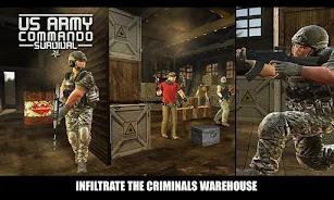 US Commando FPS Shooting Games  Screenshot 2