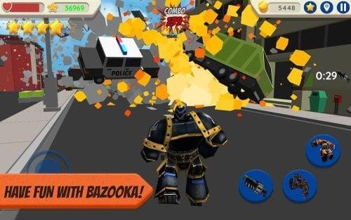 Robot Hero: City Simulator 3D  Screenshot 3