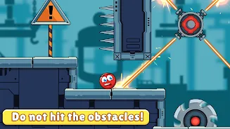 Red Bounce Ball Heroes  Screenshot 5