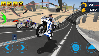 Police Stunt Bike Simulator  Screenshot 1