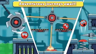 Red Bounce Ball Heroes  Screenshot 7