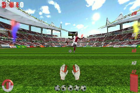 Goalkeeper Soccer World  Screenshot 1