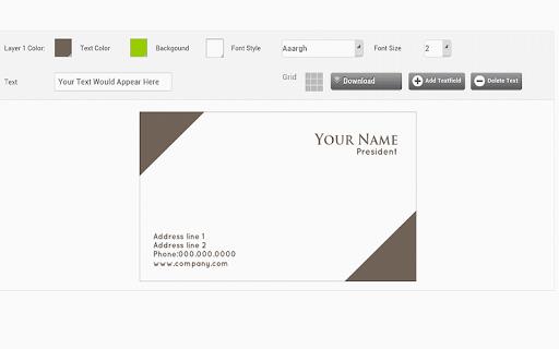 Business Card Maker  Screenshot 1