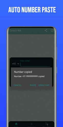 Direct WA, without contact  Screenshot 3