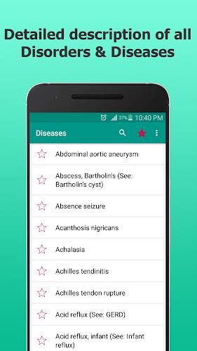 Diseases Dictionary Offline  Screenshot 1