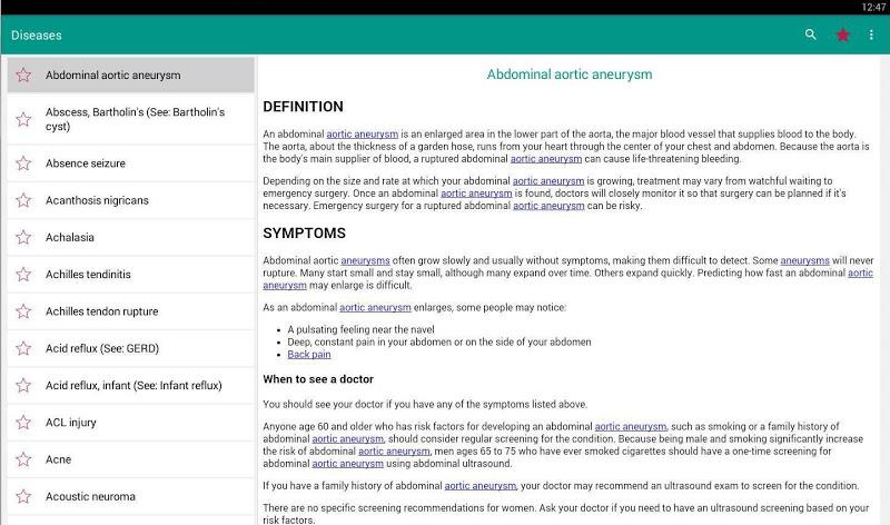 Diseases Dictionary Offline  Screenshot 9