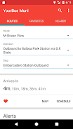 San Francisco Muni Bus Tracker  Screenshot 1