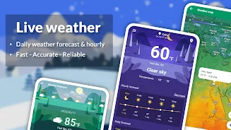 Live weather: Forecast, widget  Screenshot 1