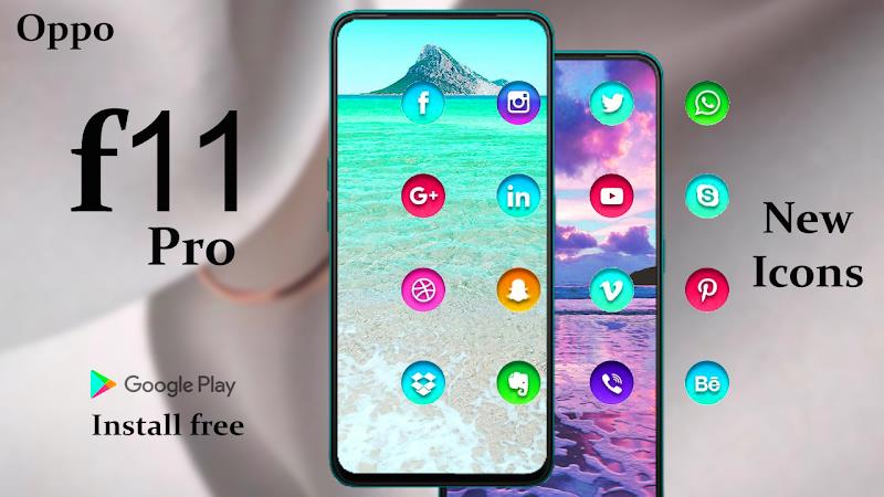 OPPO F27 Launcher & Themes  Screenshot 4