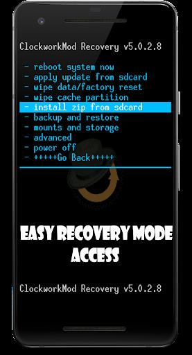 Reboot to recovery (root)  Screenshot 2