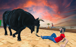 Angry Bull Attack Survival 3D  Screenshot 4