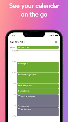 Motion: Tasks and Scheduling  Screenshot 3