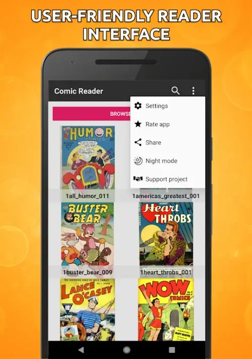 Comic Book Reader  Screenshot 1