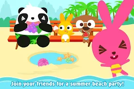 Purple Pink Summer Beach  Screenshot 2