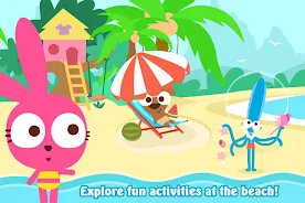 Purple Pink Summer Beach  Screenshot 4