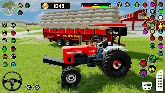 Farm Tractor Driving Game 2023  Screenshot 1